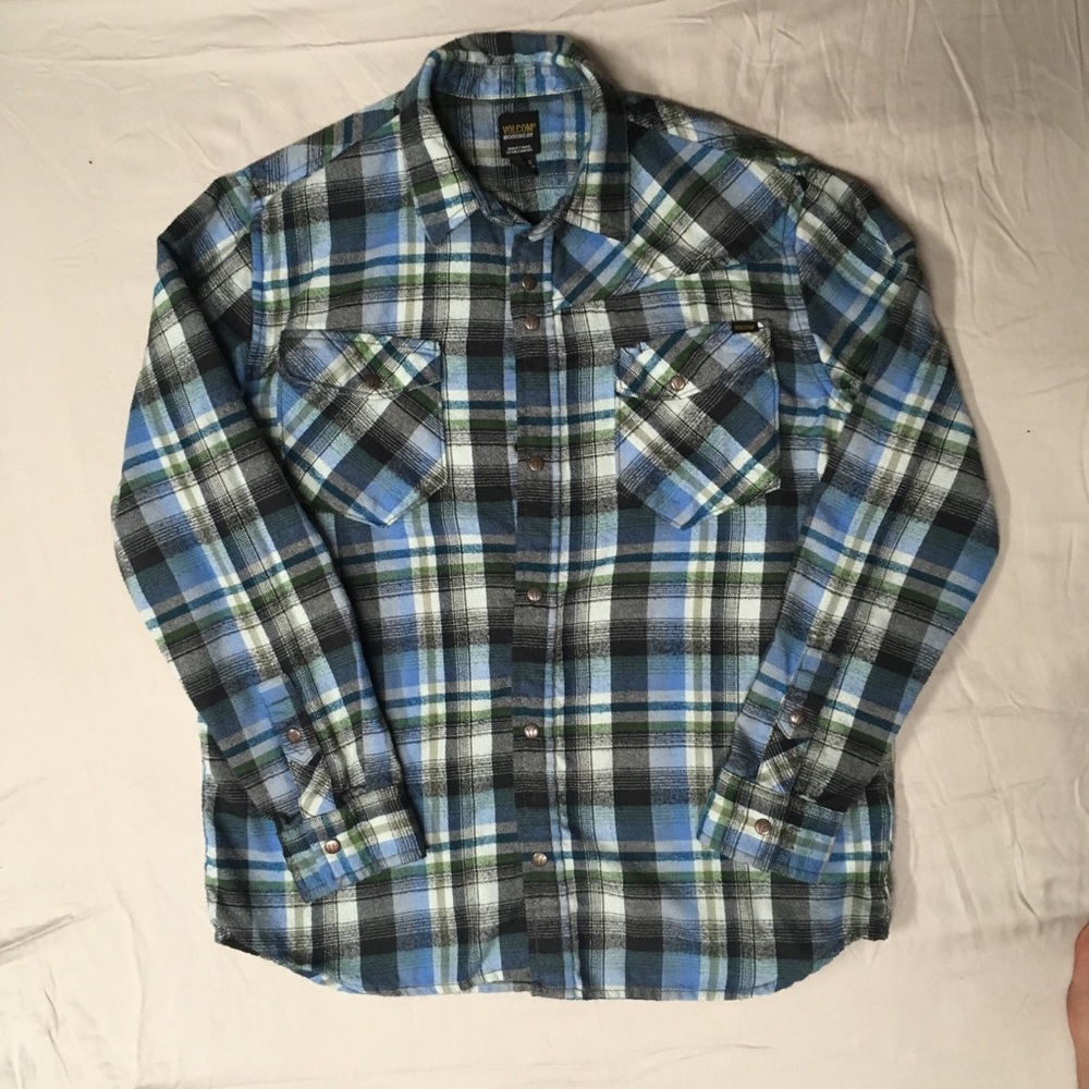 Volcom Workwear Plaid Flannel
